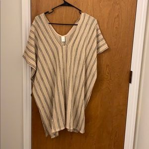 CATO sweater style poncho/shrug